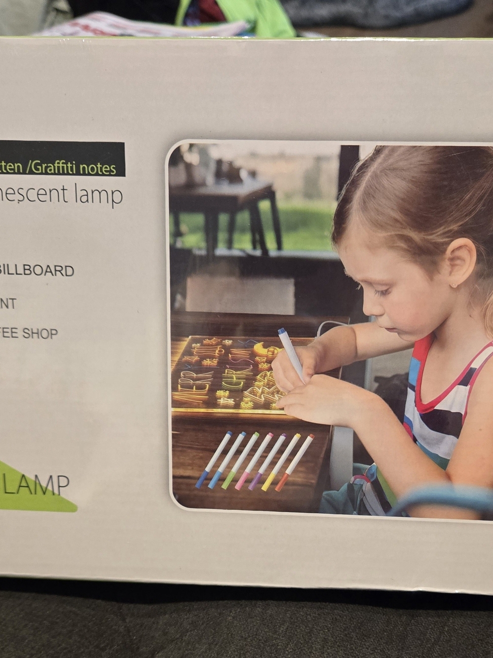 Illuminated Yellow Message Lamp – Unbranded